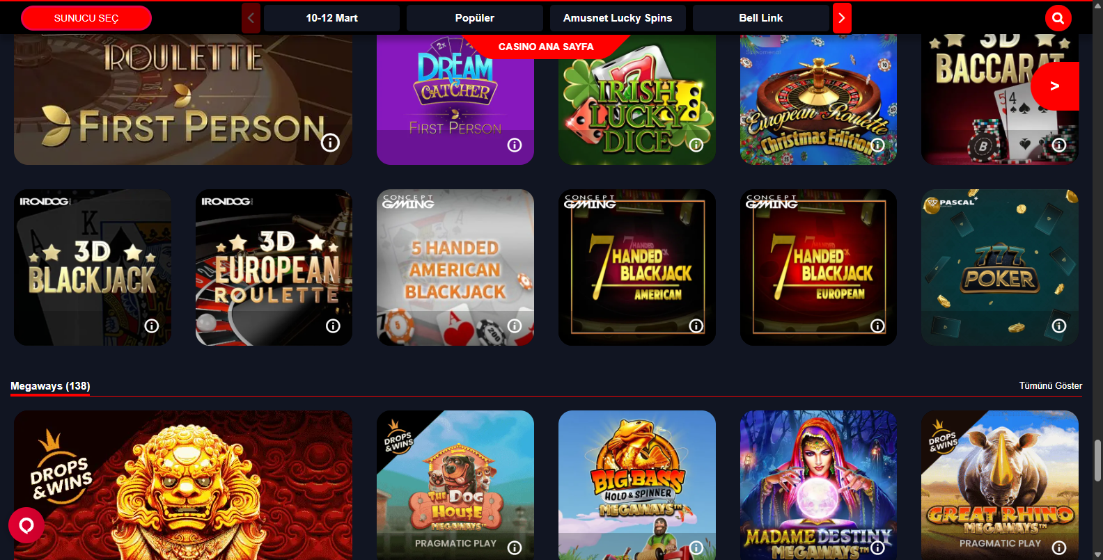 Turkbet Canlı Casino Baccarat Oyna